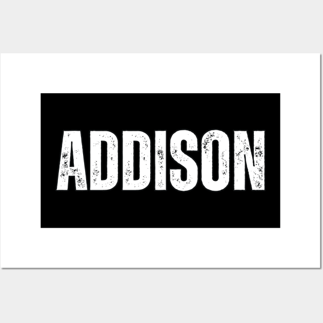 Addison Name Gift Birthday Holiday Anniversary Wall Art by Mary_Momerwids